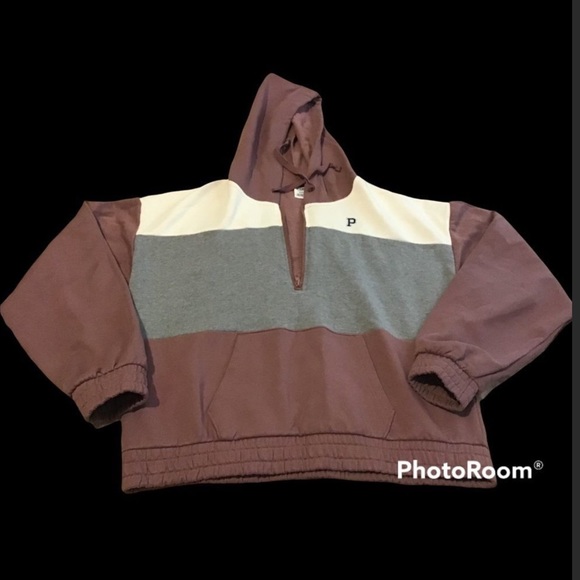 PINK VICTORIA’ SECRET COAT M GRAY CREMA - Picture 1 of 9